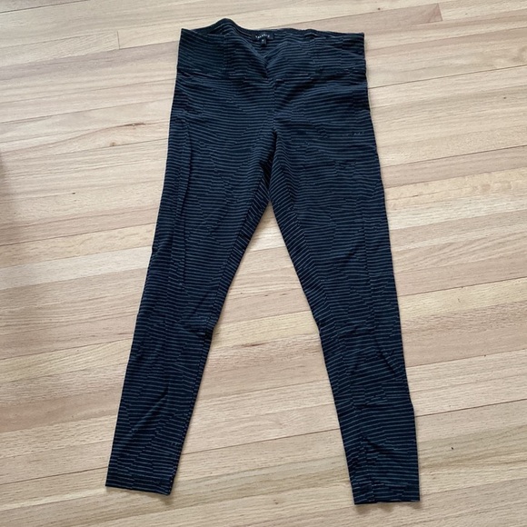 Talula By Aritzia striped leggings Sz. M - Picture 3 of 5